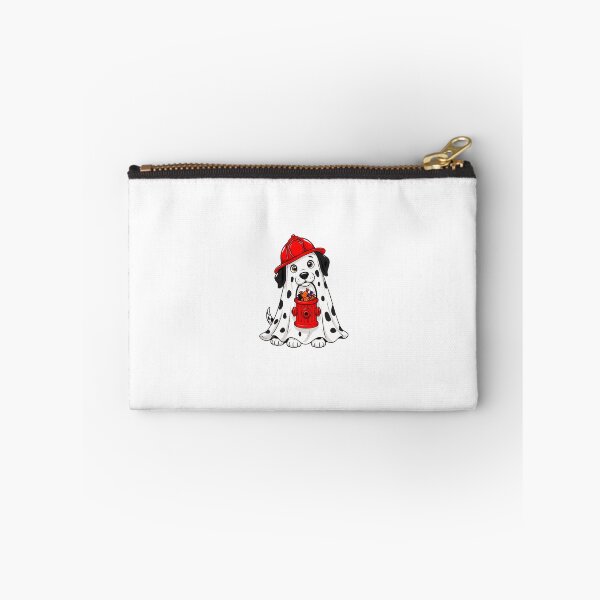 Item preview, Firefighter Dalmatian Ghost Puppy Halloween Trick Or Treat designed and sold by chattsuede.