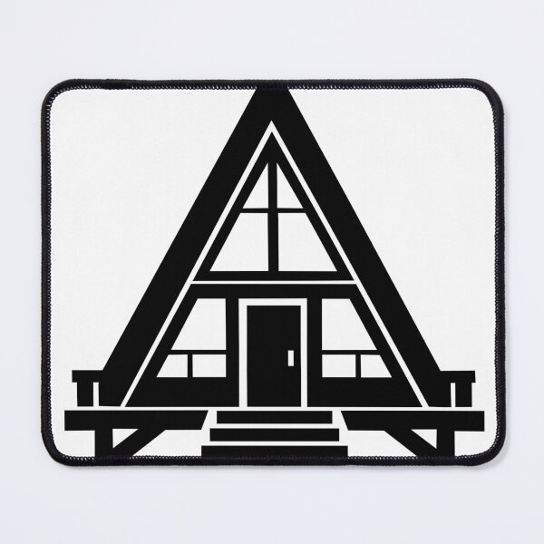 Item preview, Geometric A-Frame Cabin designed and sold by matybrak.