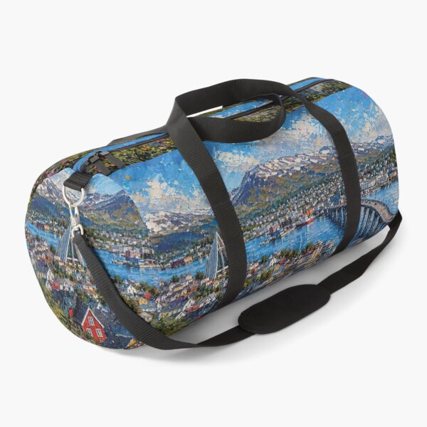 Item preview, Tromsø, Norway – a painting of a summer day in this beautiful Scandinavian city. designed and sold by GalleryKauffeld.