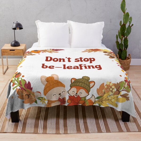 Item preview, Don't Stop Be-leafing designed and sold by MechaMochiStudio.