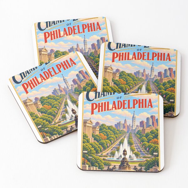 Item preview, The Champs-Élysées of Philadelphia – Benjamin Franklin Parkway designed and sold by Past in Threads.