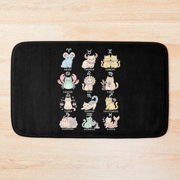Item preview, Astrology Zodiac Signs Cat Theme Best Selling Merch | Kawaii | Cute | Pisces | Capricorn | Sagittarius | Libra | Scorpio | Taurus | Aquarius designed and sold by TeenLake.