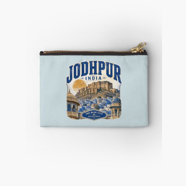 Item preview,  Jodhpur Rajasthan India Travel T-Shirt – Blue City, Mehrangarh Fort & Rajasthan Heritage Gift ver 1 designed and sold by mndesignworx.