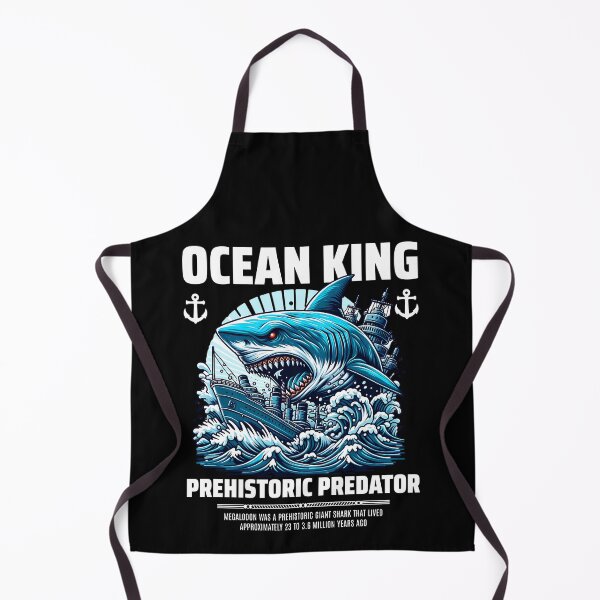 Item preview, Ocean King Megalodon Predator T-Shirt, Marine Biology Shark Gift designed and sold by vec4u.