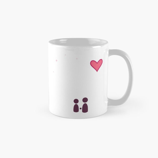 Item preview, Couple Stargazing Heart Shaped Moon designed and sold by B&H.