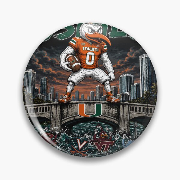 Item preview, Miami Hurricanes Football designed and sold by 901SHIRTS.