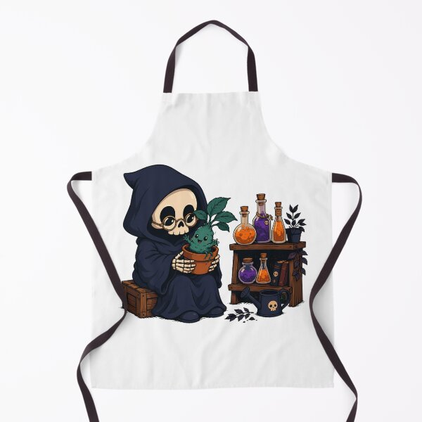 Item preview, Gothic Garden Grim Reaper Spooky Plant Parent designed and sold by chattsuede.