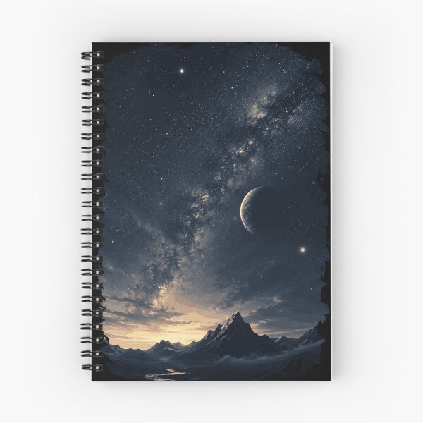 Item preview, Celestial Mountain Nightscape designed and sold by JalwaWear.