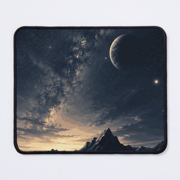 Item preview, Celestial Mountain Nightscape designed and sold by JalwaWear.