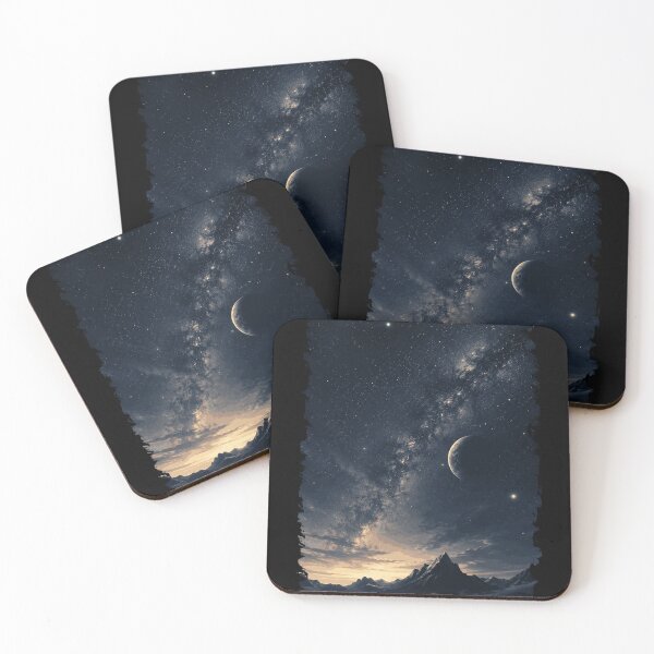 Item preview, Celestial Mountain Nightscape designed and sold by JalwaWear.