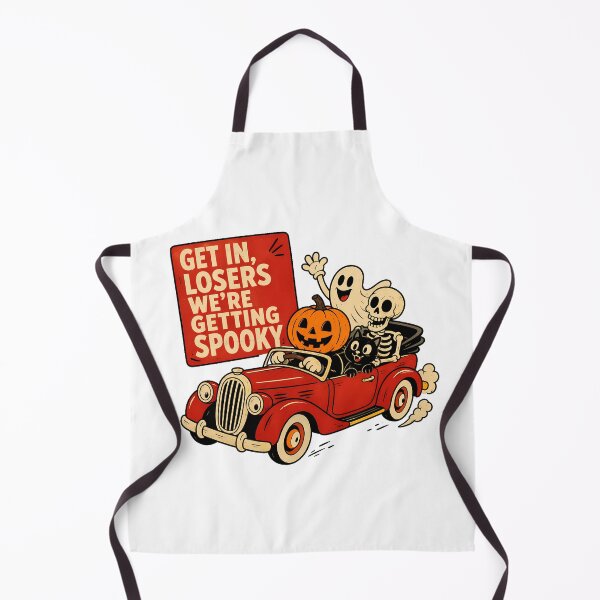 Item preview, Spooky Season Convertible Car Halloween Skeleton designed and sold by chattsuede.