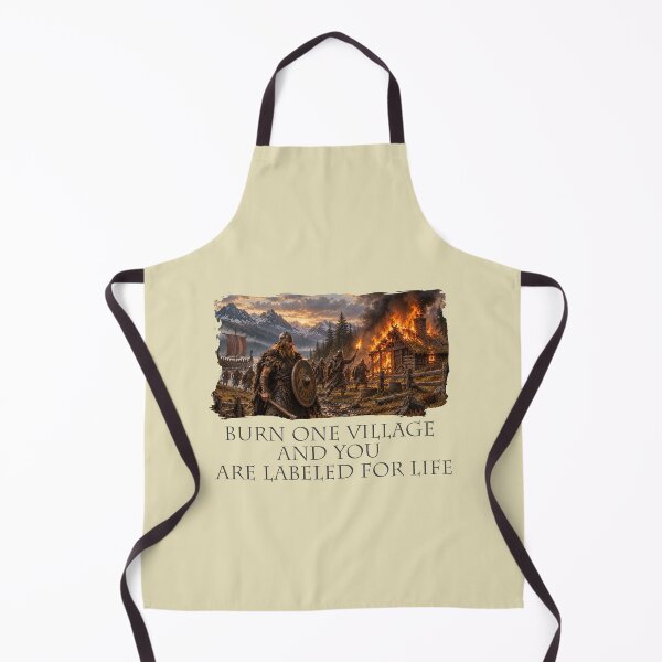 Item preview, Burn One Village designed and sold by Whisperingpeaks.