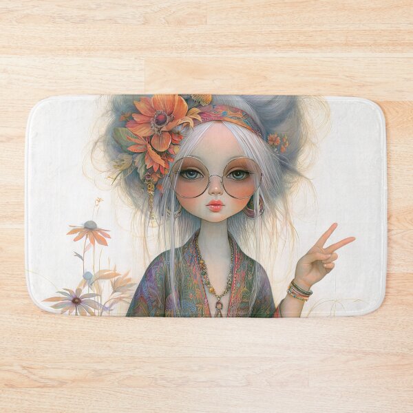 Item preview, Vintage Spirit in Orange Bloom designed and sold by bloorose.