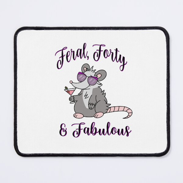 Item preview, Feral, Forty & Fabulous designed and sold by Thistle Owl Studio.