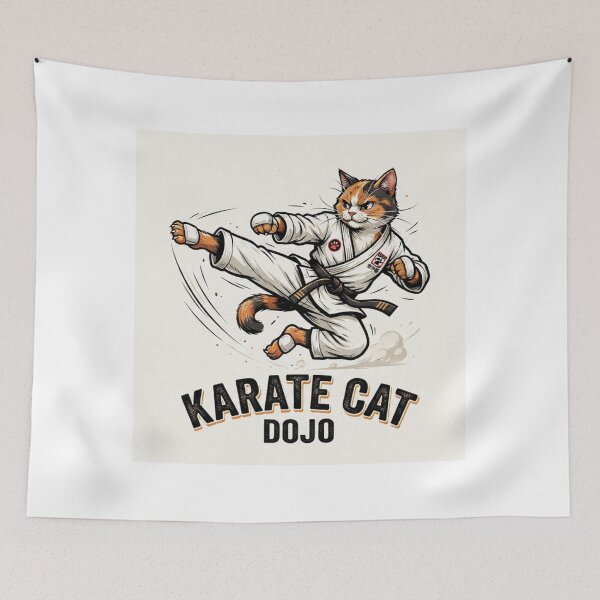 Item preview, Karate Cat Dojo designed and sold by Pely.