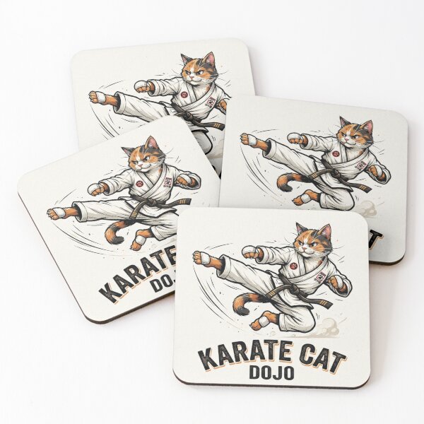 Item preview, Karate Cat Dojo designed and sold by Pely.