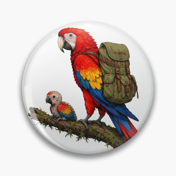 Item preview, Scarlet Macaw designed and sold by Faicshop.