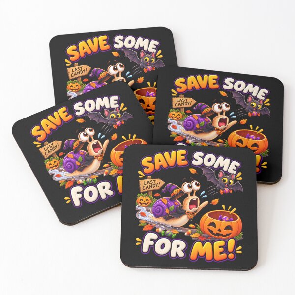Item preview, Save Some for Me Funny Halloween Snail designed and sold by Yomere.