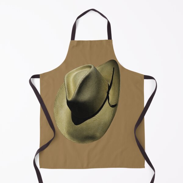 Item preview, Straw cowboy hat brim tipped forward western style designed and sold by MYTOPSHELF.