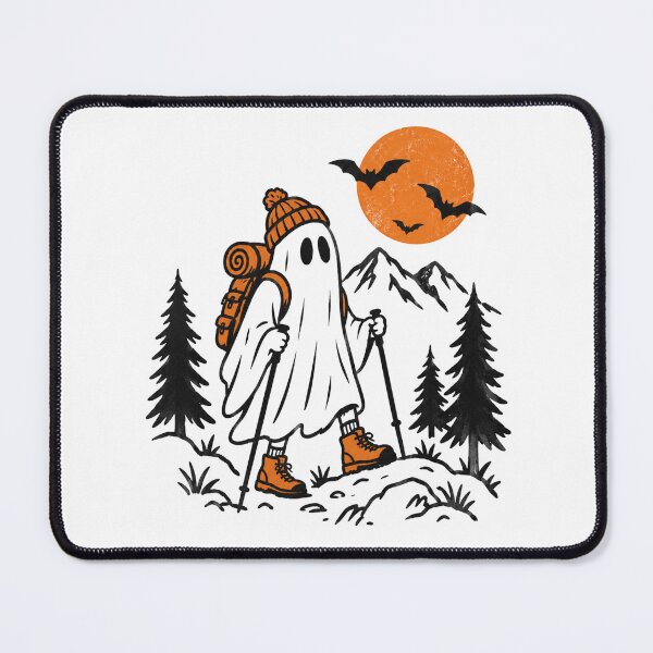 Item preview, Halloween - Hiking Ghost designed and sold by CampAndCoast.