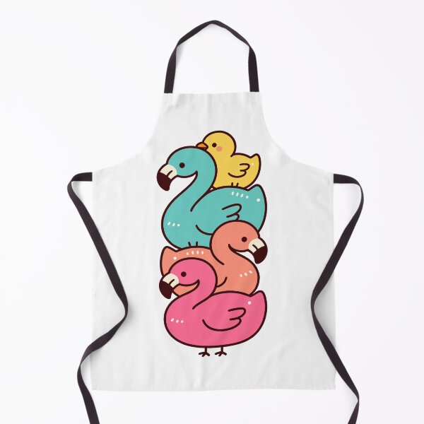 Item preview, Cute Kawaii Flamingos – Colorful Pink Tropical Birds designed and sold by AliveStyle.