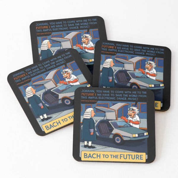 Item preview, Bach to The Future  designed and sold by Jani-art-world.