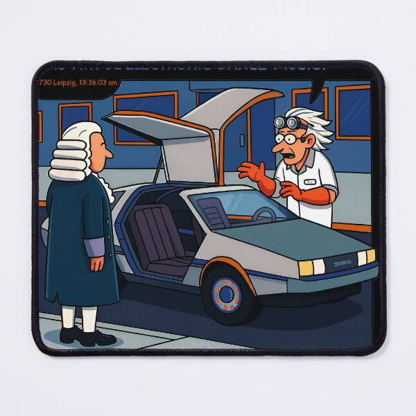 Item preview, Bach to The Future designed and sold by B.J. ART.