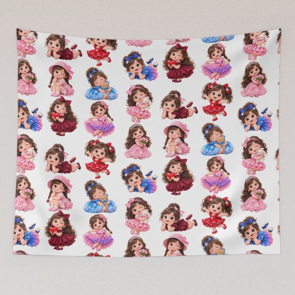 Aperçu de l'œuvre Collection d'autocollants Princesse Adorable créée et vendue par MagicMaker1984.