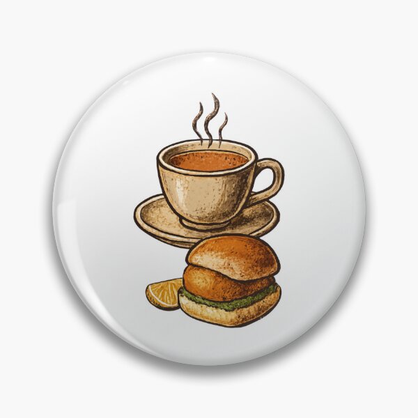 Item preview,  Vada Pav Lover | Mumbai Street Food | Indian Desi Foodie | Vada Pav Fan Gift | Bombay Street Food ver2 designed and sold by mndesignworx.