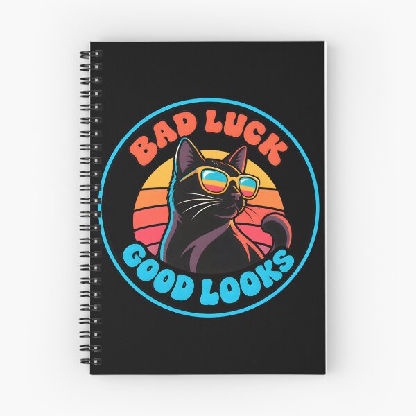 Item preview, Retro Black Cat - Bad Luck Good Looks designed and sold by MagicTheDog.
