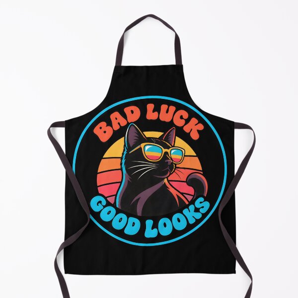 Item preview, Retro Black Cat - Bad Luck Good Looks designed and sold by MagicTheDog.