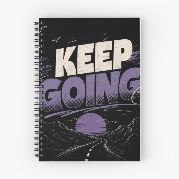 Item preview, Keep Going Motivational Typography designed and sold by Snikdha.