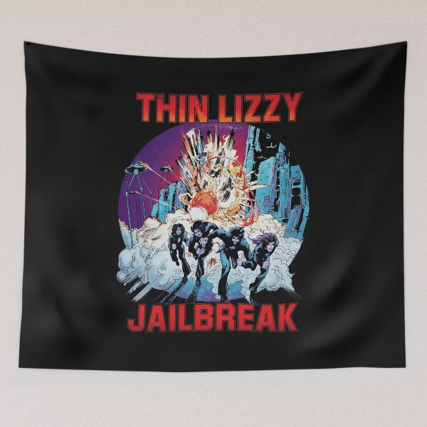 Item preview, THIN LIZZY JAILBREAK designed and sold by TheBirdLadyy.