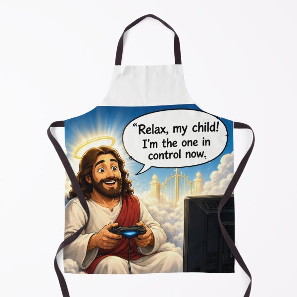 Item preview, God’s Got the Controller designed and sold by Neon Ink Designs.