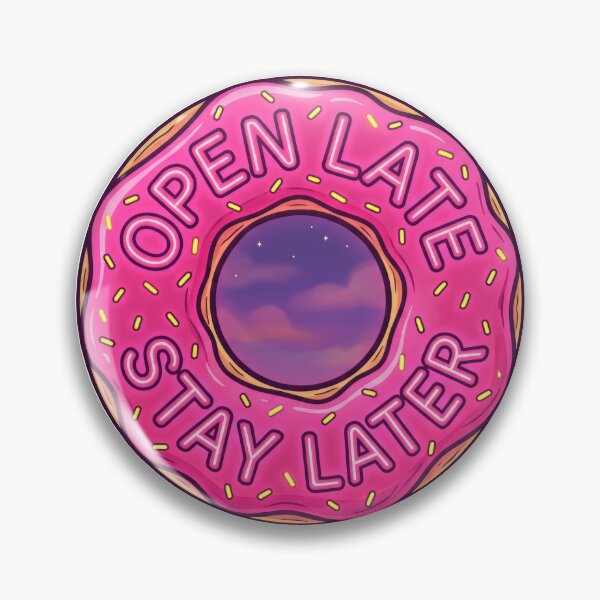 Item preview, Neon Donut Shop Sign GTA designed and sold by LunaMarkos.