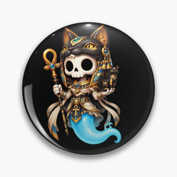 Item preview, Bastet | Egyptian Cat Goddess Art | Bonnie God of Egypt Collection designed and sold by Zaru Art Studio.