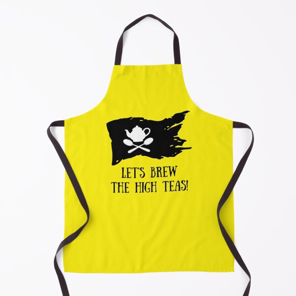 Item preview, Let's Brew the High Teas – Funny Pirate Tea Party Design designed and sold by ThisIsDebbie.