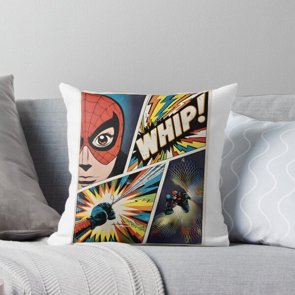 Item preview, Urban Arachnid Web Slinger Heroic Red And Blue Aesthetic Streetwear Graphic | Perfect Gift For You And Friends designed and sold by Jasper Turpie.