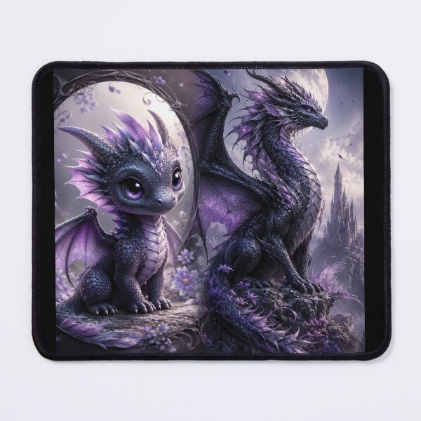 Item preview, February Dragon – Valentine's Day and First Flowers designed and sold by Axokris.