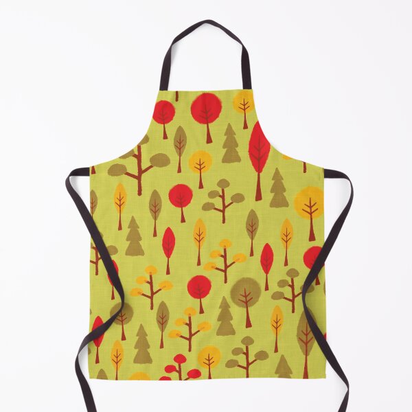 Item preview, Vibrant Autumn Forest - Green Background designed and sold by studiodrchicken.