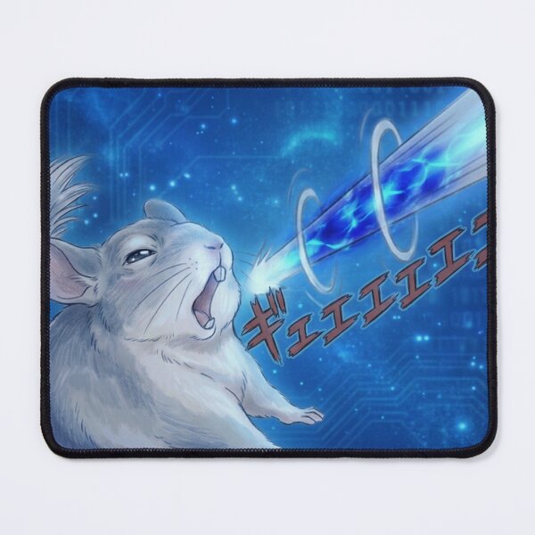 Item preview, Funny Yawning Chinchilla Laser designed and sold by anti-wasabi-jp.