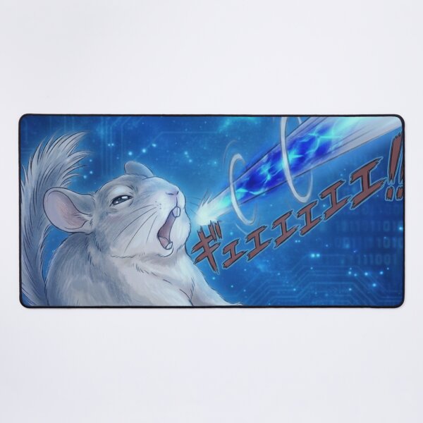 Item preview, Funny Yawning Chinchilla Laser designed and sold by anti-wasabi-jp.