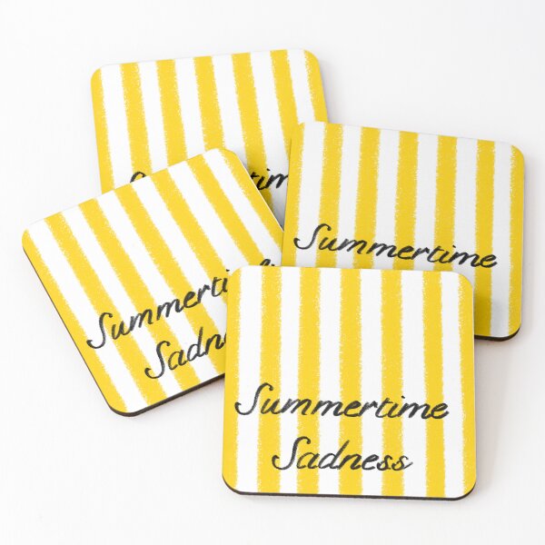 Item preview, Summertime Sadness Yellow Stripe  designed and sold by Ishita Bhattacharjee.