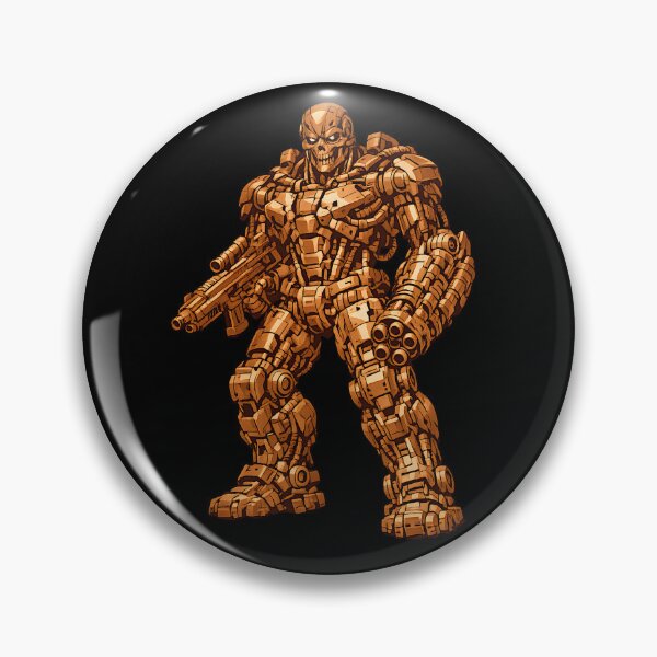 Item preview, Bronze Mecha Warrior Robot designed and sold by FilBlue.