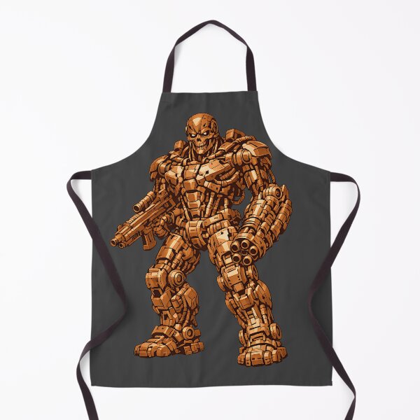 Item preview, Bronze Mecha Warrior Robot designed and sold by FilBlue.