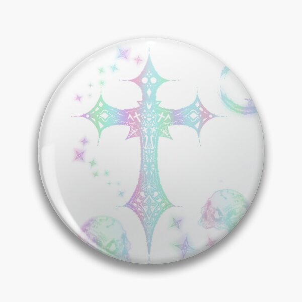 Item preview, Rainbow Cross + designed and sold by EmoJellyfish.