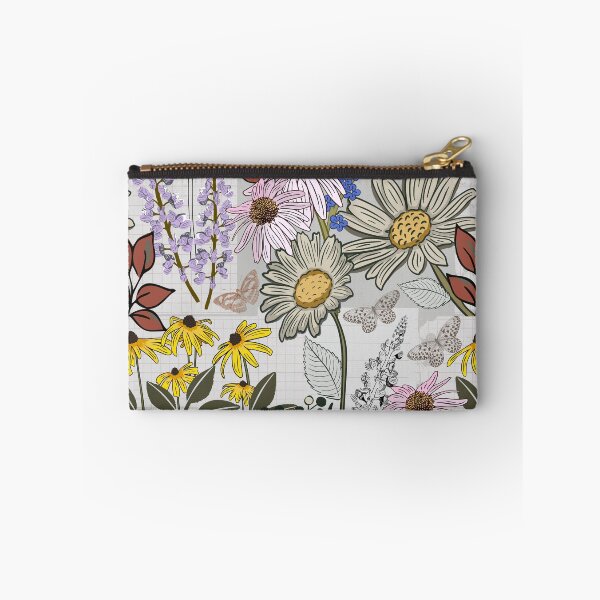 Item preview, Hand Drawn Colorful Wildflower Collage designed and sold by AlliJay Designs.