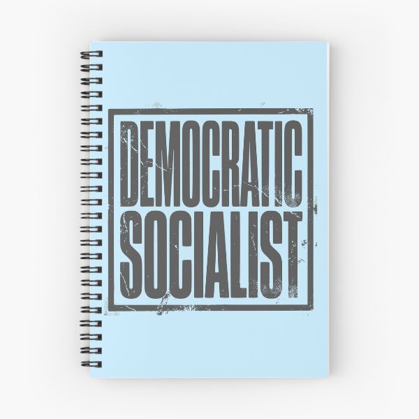 Item preview, Democratic Socialist Distressed Stamp designed and sold by LaVacheDesign.