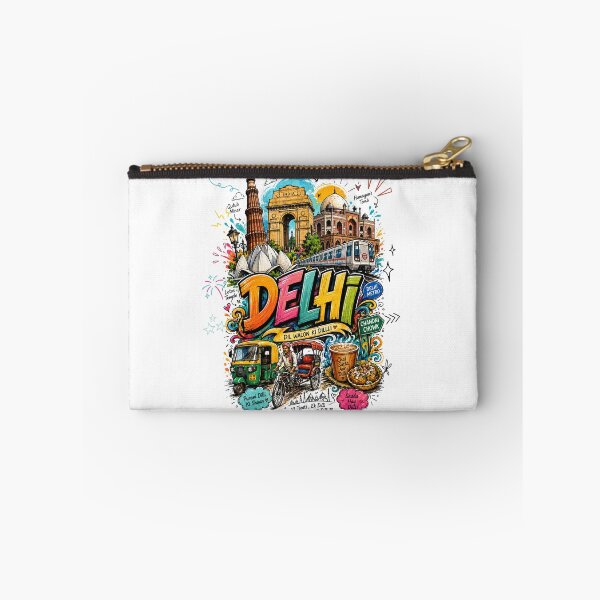 Item preview, Delhi India T-Shirt – New Delhi Travel & Indian City Graphic | Delhi Landmark, India Pride & Delhi Culture Gift VER 016 designed and sold by mndesignworx.
