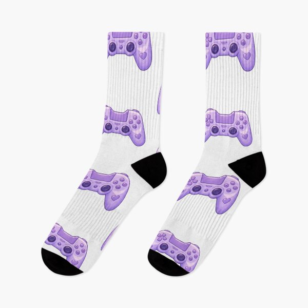 Item preview, Cute Purple Gamer Controller with Hearts designed and sold by Kiralemon.